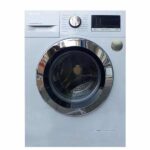ماشین لباسشویی اسنوا مدل SWM-72301 ظرفیت 7 کیلوگرم سری هارمونی اینورتر رنگ سفید با درب کروم