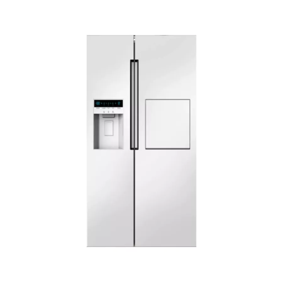 BaharSrore.SN8-2028GW-1.webp یخچال فریزر ساید بای ساید مدل نوژا SN8-2028GW از برند اسنوا - تصویر 1