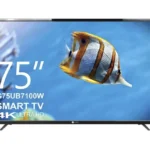 تلویزیون ام جی اس مدل G75UB7100W سایز 75اینچ هوشمند 4K
